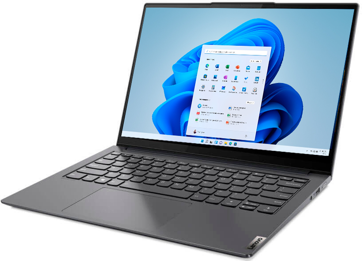 Ноутбук Lenovo Yoga Slim 7 Pro 14IHU5 (MOBLEVNOTMAFE) Slate Grey - зображення 3