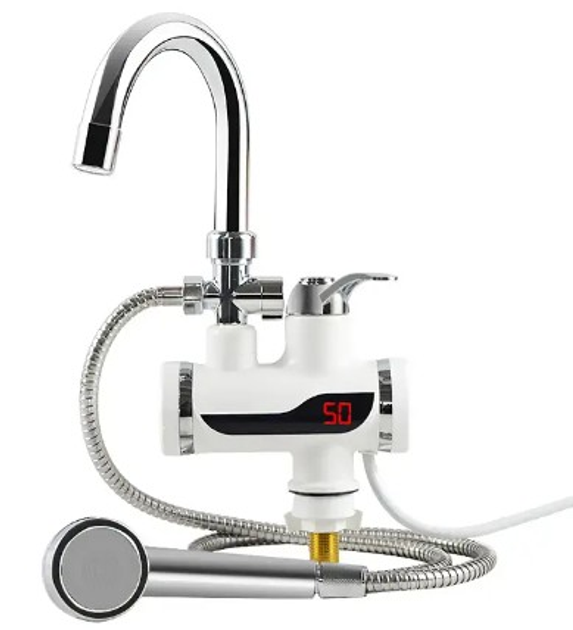 Проточний водонагрівач, WATER HEATER MP 5208, Душ, Нижнє підключення - зображення 1