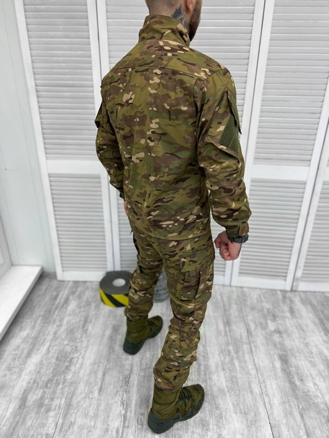 Тактический военный костюм Уставной ГОСТ ( Китель + Штаны ), Камуфляж: Мультикам, Размер: XL - изображение 2