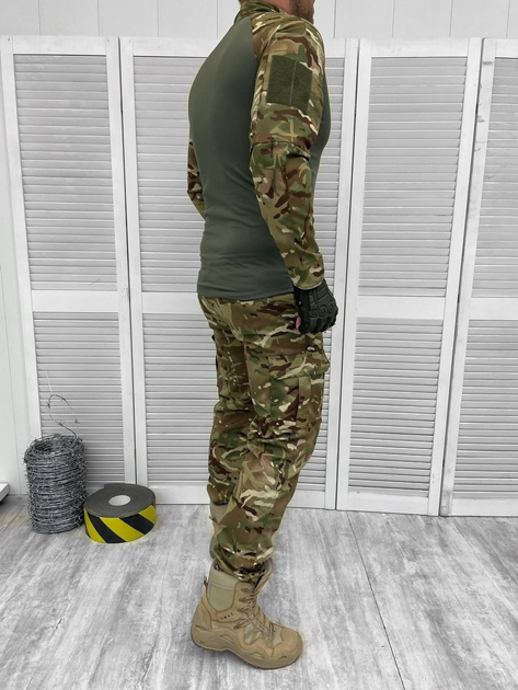 Тактичний військовий костюм Nation, ( Убакс + Штани ), Камуфляж: Мультикам, Розмір: M - зображення 2