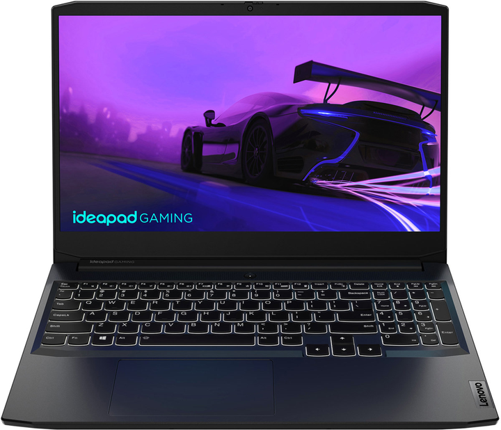 Laptop Lenovo IdeaPad Gaming 3 15IHU6 (MOBLEVNOTMAIC) Shadow Black - obraz 1