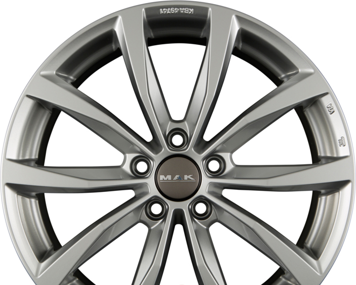 MAK WOLF Silver R18 W8 PCD5x110 ET33 DIA65.1 – фото, отзывы ...