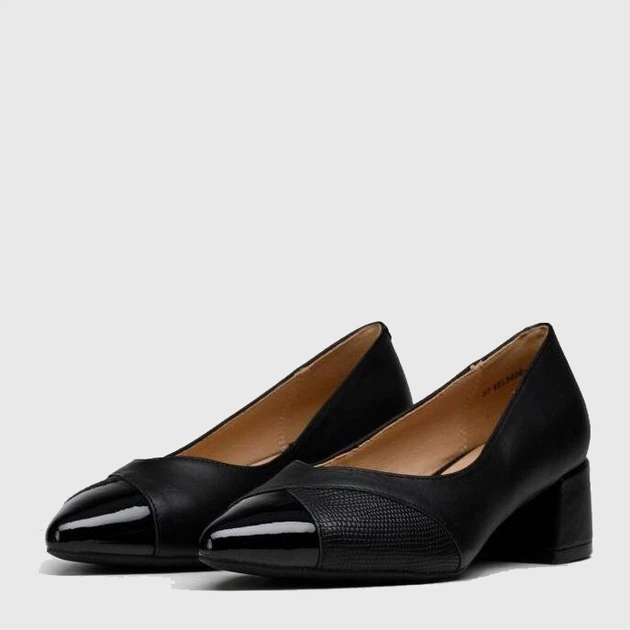 Półbuty damskie Sarah Karen WYL3406-2Z 39 (27 cm) Czarne (5904862500928) - obraz 2