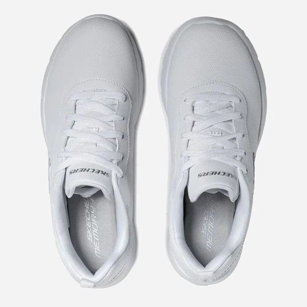 Buty sportowe damskie z siatki do kostki lekkie Skechers 88888368 WHT 41 (11US) 28 cm Białe (5904862511320) - obraz 6