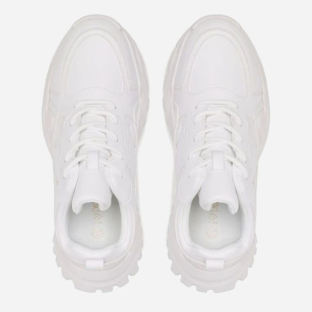 Sneakersy damskie na grubej podeszwie do kostki DeeZee Groove Up WS8217-5 37 24 cm Białe (5904862621739) - obraz 5