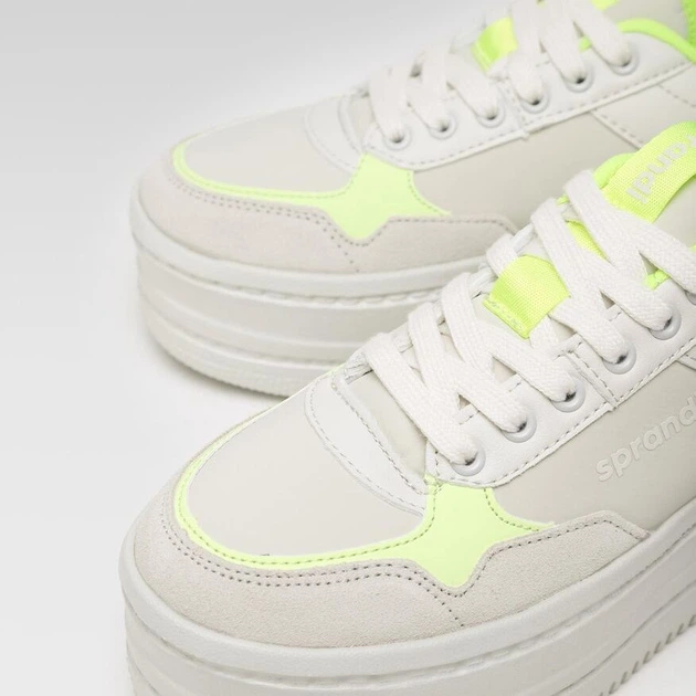 Sneakersy damskie Sprandi Entire Platform WP40-22168Y 40 25 cm Beżowe (5904862628530) - obraz 3