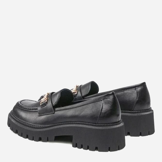 Loafersy Damskie DeeZee H101202-01 37 (24 cm) Czarne (5904862769196) - obraz 4
