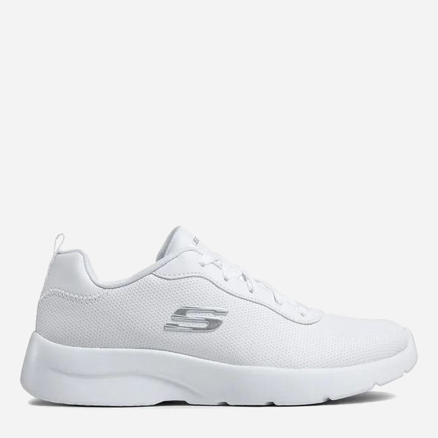 Buty sportowe damskie z siatki do kostki lekkie Skechers 88888368 WHT 39 (9US) 26 cm Białe (5904862511276) - obraz 1