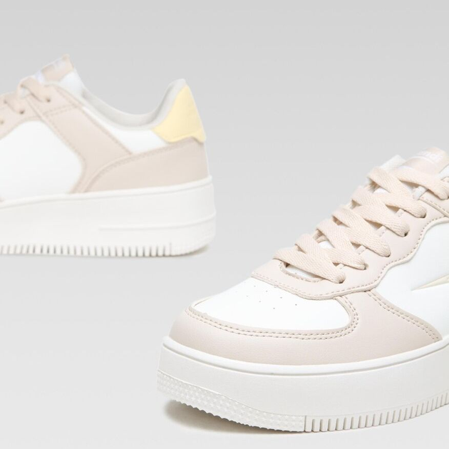Sneakersy damskie Sprandi Ivo Platform WP40-22485Z 39 24.5 cm Żółte (5904862593746) - obraz 3