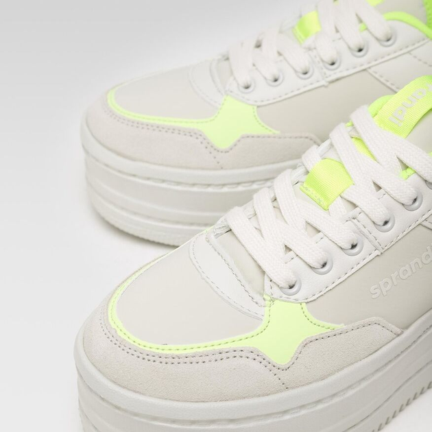 Sneakersy damskie Sprandi Entire Platform WP40-22168Y 40 25 cm Beżowe (5904862628530) - obraz 3