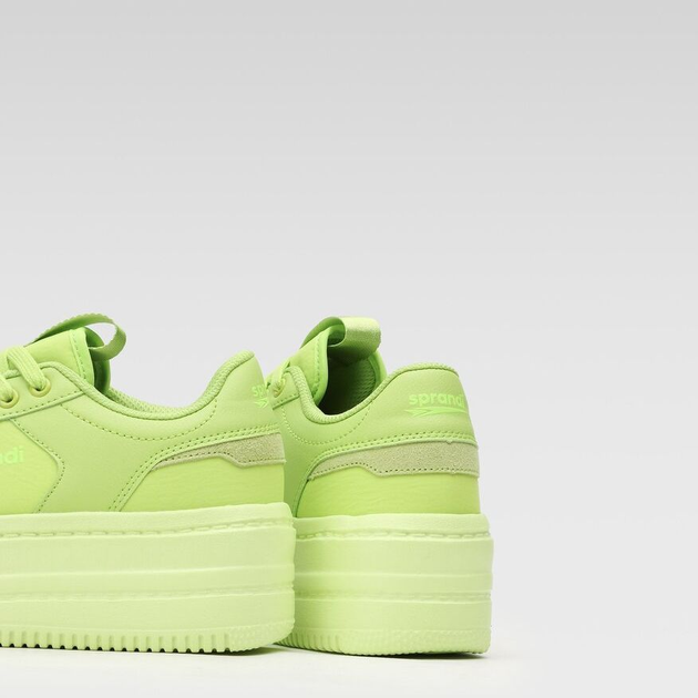 Sneakersy damskie Sprandi Entire Platform WP40-22168Y 40 25 cm Zielone (5904862628363) - obraz 5