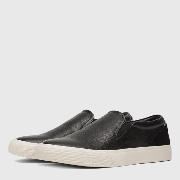 Buty slip-on męskie Gino Rossi LUCA-01 122AM 41 (27,4 cm) Czarne (5904862697611) - obraz 2