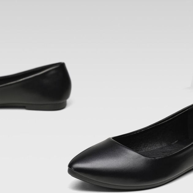 Baleriny damskie Bassano Emily ESLC032677-01 39 (25 cm) Black (5904862747873) - obraz 3