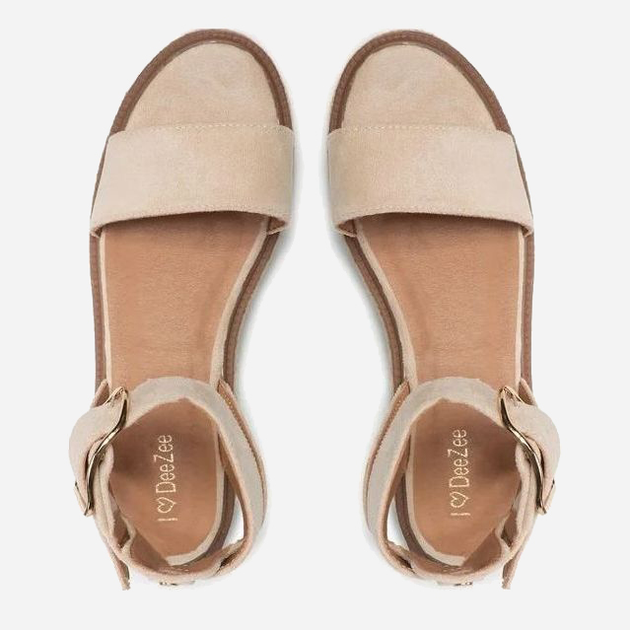 Жіночі босоніжки DeeZee WS091-01 39 (25.5 см) Beige (5904862754635) - зображення 6