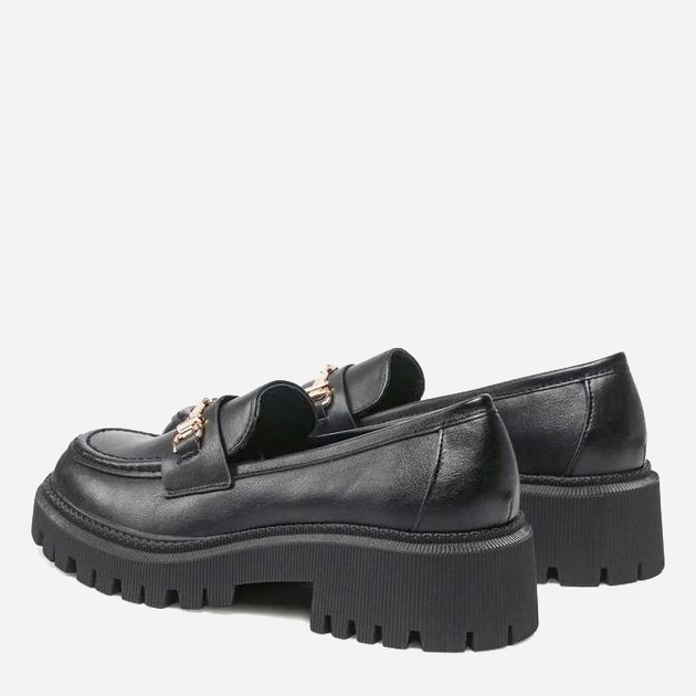 Loafersy Damskie DeeZee H101202-01 37 (24 cm) Czarne (5904862769196) - obraz 4
