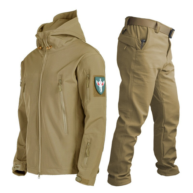 Костюм тактический софтшелл Softshell coyote (койот) Размер L - изображение 1