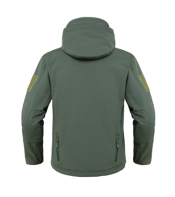 Куртка / вітровка тактична Softshell olive (олива) софтшелл Розмір XL - зображення 2