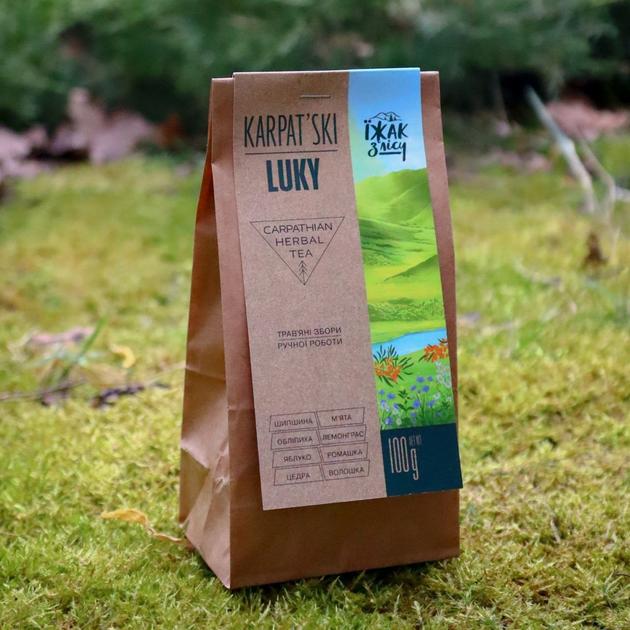 Чай ЇЖАк з лісу Карпатські луки 100 грам - изображение 1
