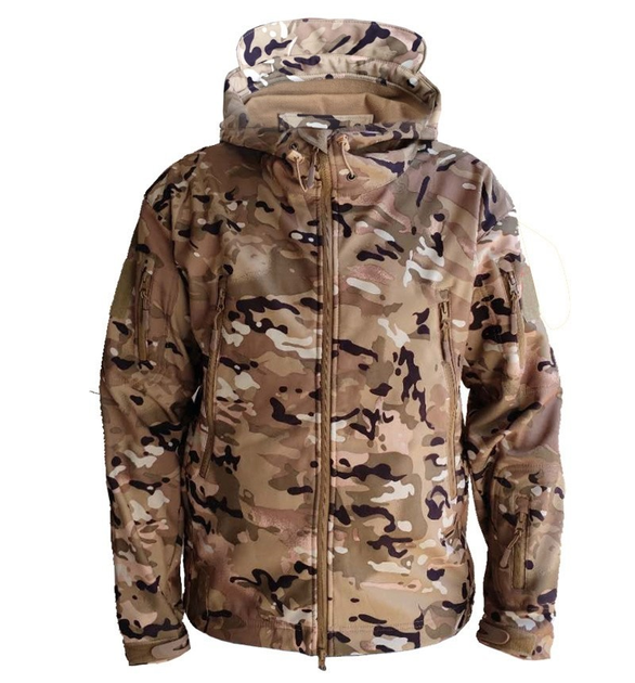 Куртка тактична SOFTSHELL MULTICAM M 26671 - зображення 1