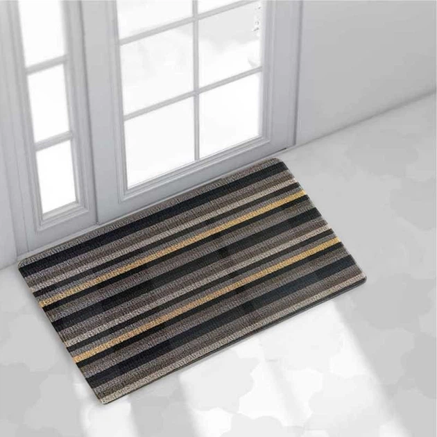 Дверной коврик с петлевой щетиной размером 45 x 75 для внутреннего и ...