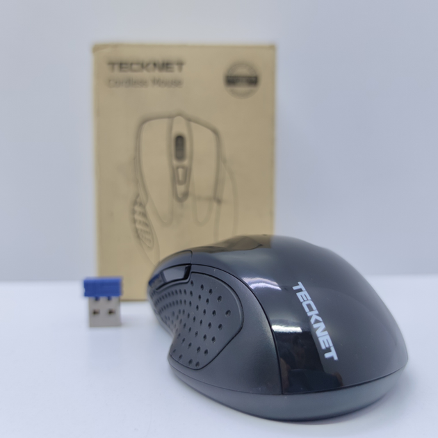 Беспроводная Bluetooth Мышь Tecknet M003 Black(DDT), б/У - изображение 2