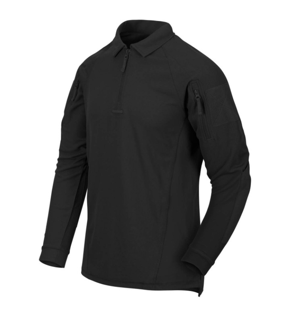Поло-рубашка (Убакс) Range Polo Shirt Helikon-Tex Black XXXL Тактическая - изображение 1