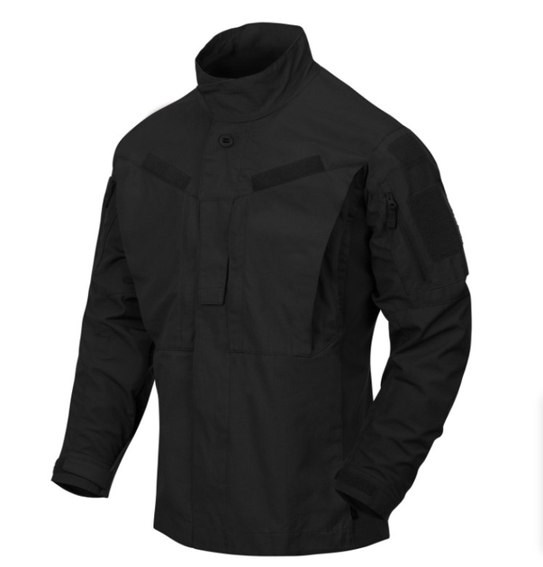 Китель (Рипстоп) MBDU Shirt - NYCO Ripstop Helikon-Tex Black S Тактический - изображение 1