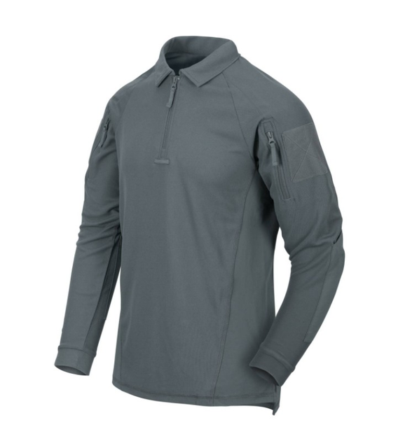 Поло-рубашка (Убакс) Range Polo Shirt Helikon-Tex Shadow Grey M Тактическая - изображение 1