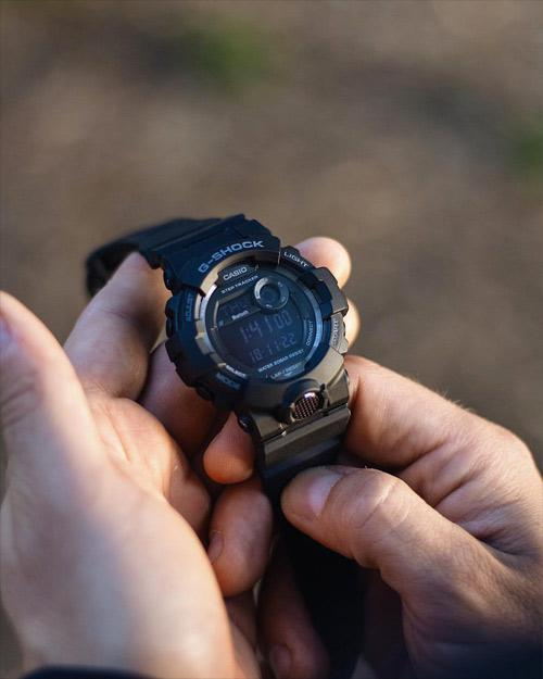 CASIO G-SHOCK 3464*JA GBD-800 ブラック×レッド Противоударные наручные часы Casio G-Shock GBD-800-1BER с