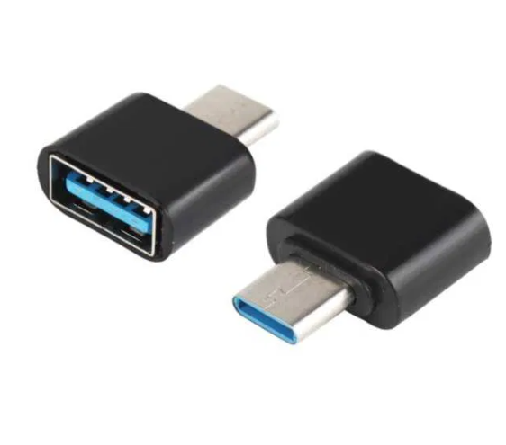 Адаптер перехідник OTG USB Type-C Black - Фото 2 Адаптер перехідник OTG USB Type-C Black - изображение 2