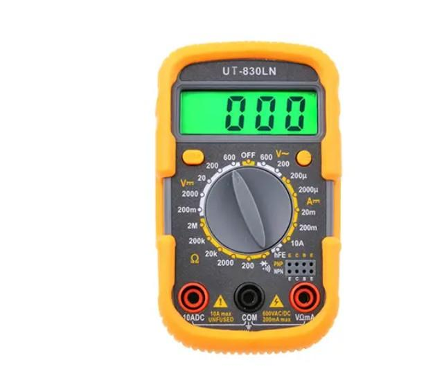 Мультиметр DT 830 LN, Электронный тестер, Цифровой мультиметр, Прибор для измерения тока, Измеритель - изображение 5