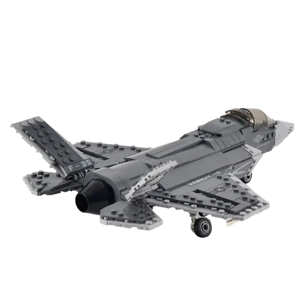 Конструктор Самолет Истребитель F-35 Lighting 646 деталей - изображение 3