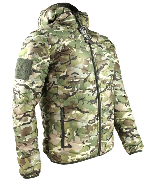 Куртка мужская тактическая двухсторонняя KOMBAT UK военная с липучками под шевроны ВСУ Xenon XL мультикам/оливковый TR_kb-xj-btpol-xl - изображение 2