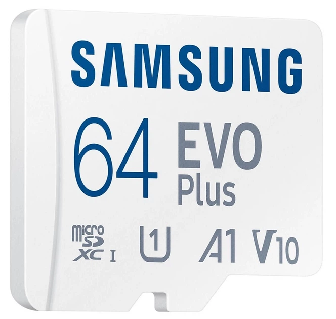 Samsung Evo Plus microSDXC 64GB UHS-I U1 V10 A1 + adapter SD (MB-MC64KA/EU) - obraz 4