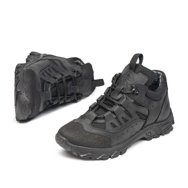 Тактичні водонепроникні кросівки чорні 43 - зображення 2