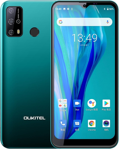 Smartfon Oukitel C23 Pro 4/64Gb Green - obraz 1