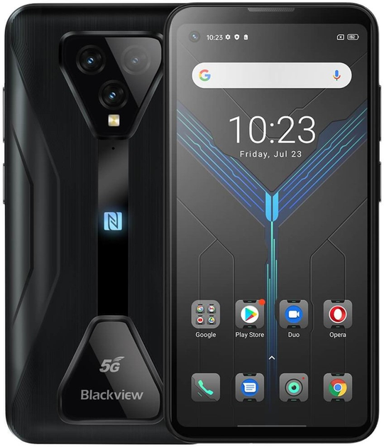 Smartfon Blackview BL5000 5G 8/128Gb Black - obraz 1