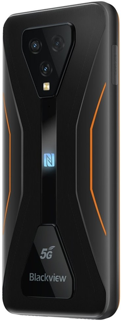 Smartfon Blackview BL5000 5G 8/128Gb Black-Orange - obraz 6