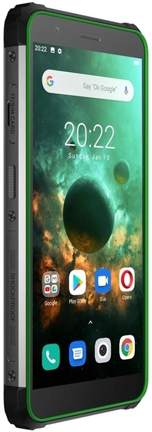 Мобільний телефон Blackview BV6600 4/64GB Black-Green - зображення 2