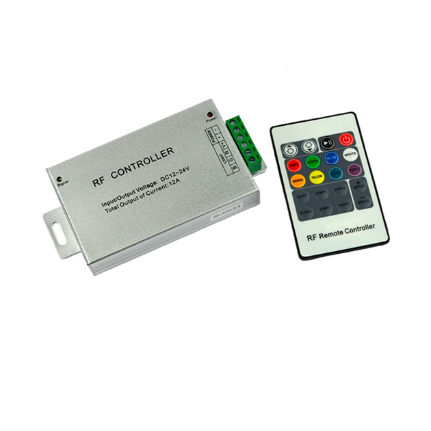 RGB контроллер VENOM RF пульт на 20 кнопок 24A 288W 12V (LDC-RF-24A-20 ...