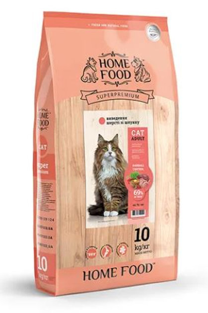 Home Food Сухой корм для выведения шерсти из желудка для ...