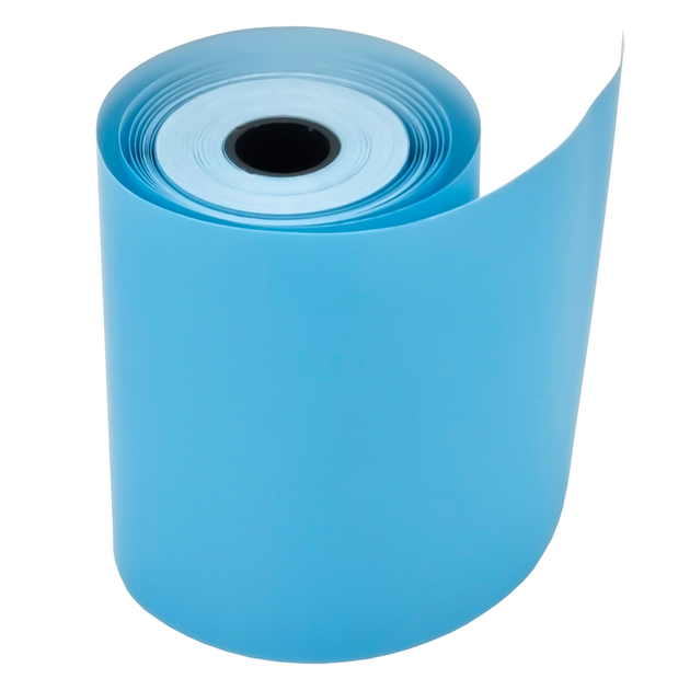 Кольоровий термопапір для мобільного термопринтера JETIX Mini printer Kids та Student (Blue) - зображення 2