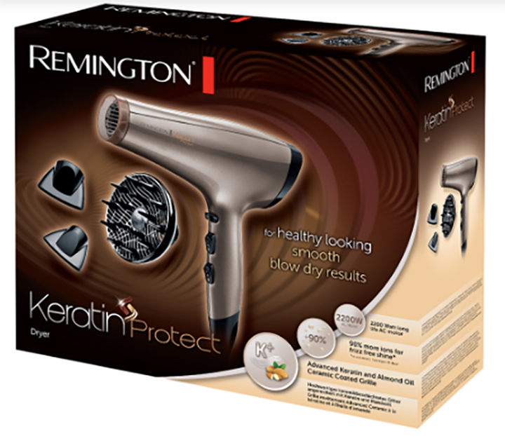 Suszarka do włosów REMINGTON AC8002 Keratin Protect - obraz 3