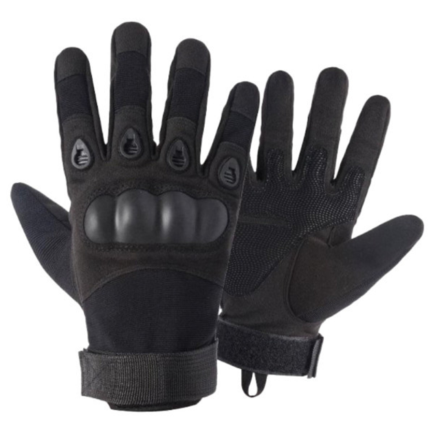 Тактические перчатки полнопалые Gloves FF 1 Черный XL - изображение 1