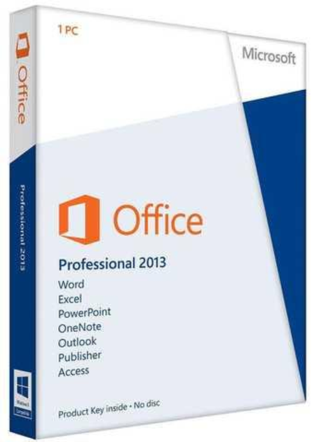 Програмне забезпечення Office 2013 Professional, ENG, BOX (PKC-269-16094) - зображення 1