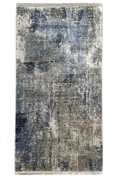 Бамбуковый ковер Hali Vintage 0.8х1.5 м. Blue B173Е – фото, отзывы ...