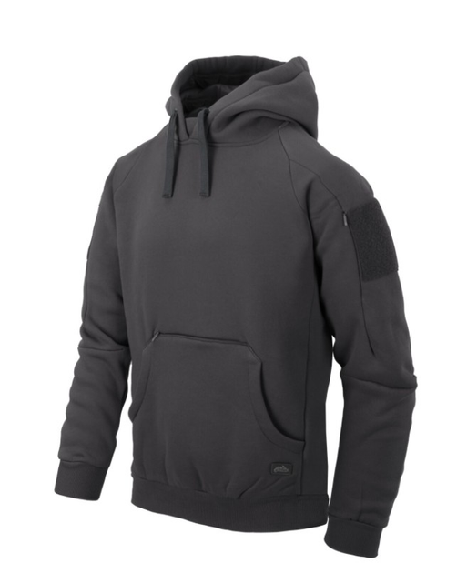 Куртка толстовка (Худи) Urban Tactical Hoodie (Kangaroo) Lite Helikon-Tex Grey S (Кенгуру) Тактическая мужская - изображение 1