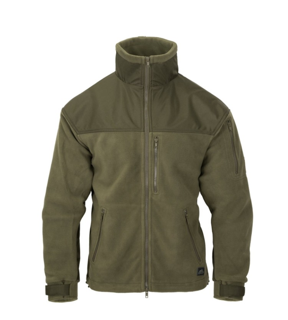 Куртка флисовая Classic Army Jacket - Fleece Helikon-Tex Olive Green XXL Тактическая - изображение 2