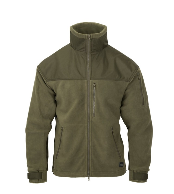 Куртка флисовая Classic Army Jacket - Fleece Helikon-Tex Olive Green XS Тактическая - изображение 2