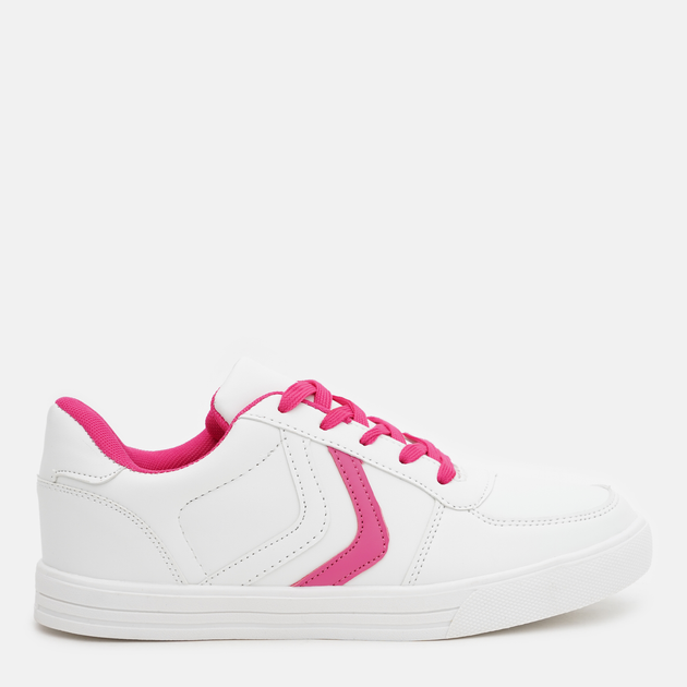 Акція на Жіночі кеди низькі FX shoes 17146-2 Classic White Pink 39 від Rozetka